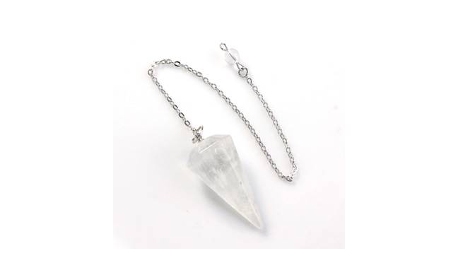 rock crystal pendulum 