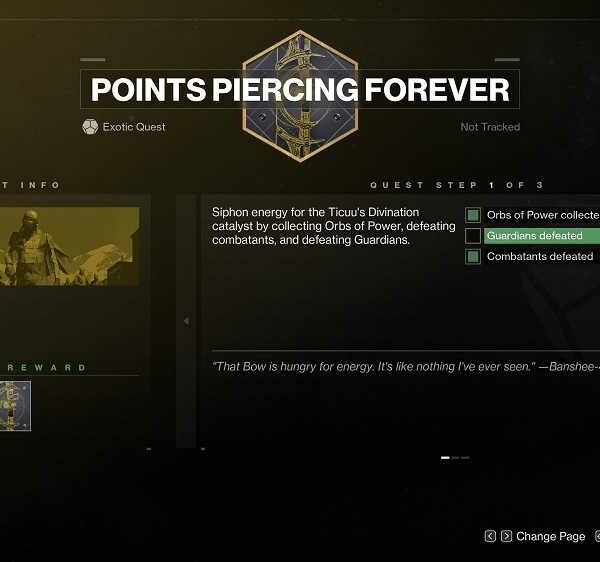 Destiny 2 Ticuu’s Divination Exotic Catalyst Guide: How To Complete Forever Point Drilling Fast