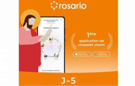 EUROPEFRANCE Pauline Jaricots Living Rosary on an app