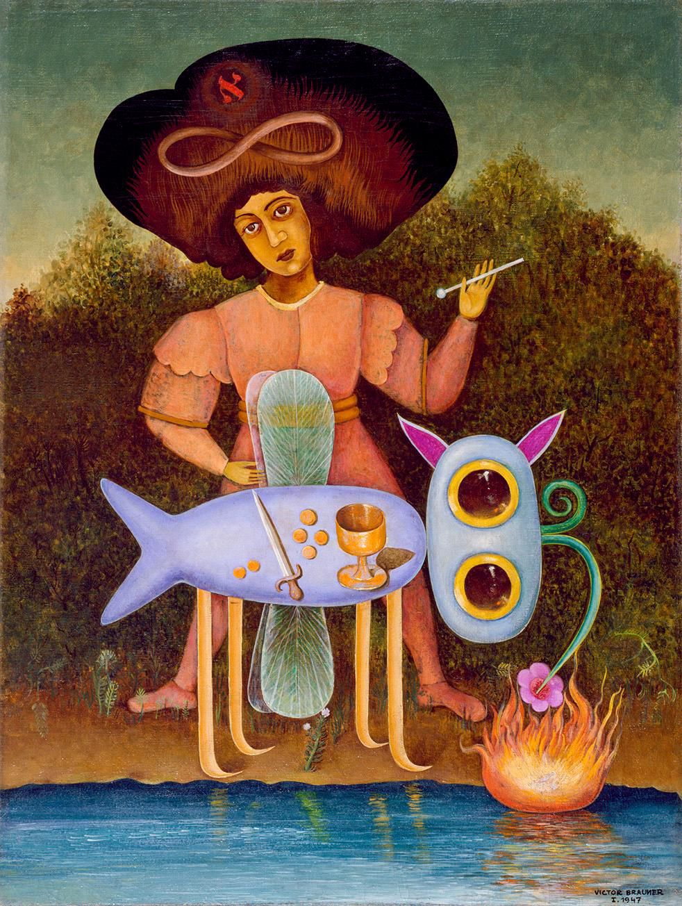 The Victor Brauner who makes the poster.