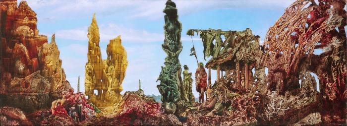 “Europe after the rain”.  The war reviewed by Max Ernst.
