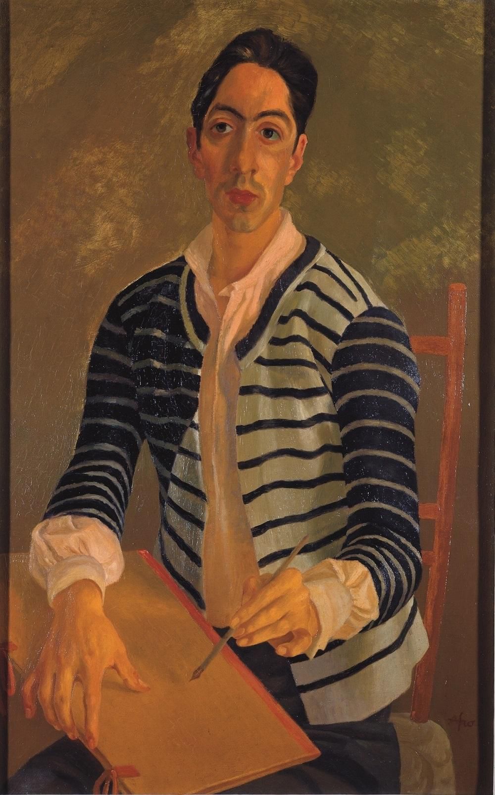 The 1936 self-portrait.