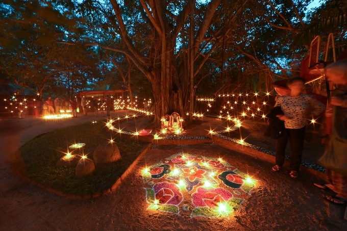 Auroville pour les 50 ans de sa création