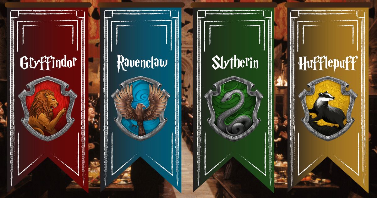 What makes each Hogwarts house stand out and whos in