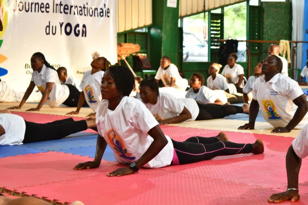 Yoga The international day commemorated in Burkina for a healthy