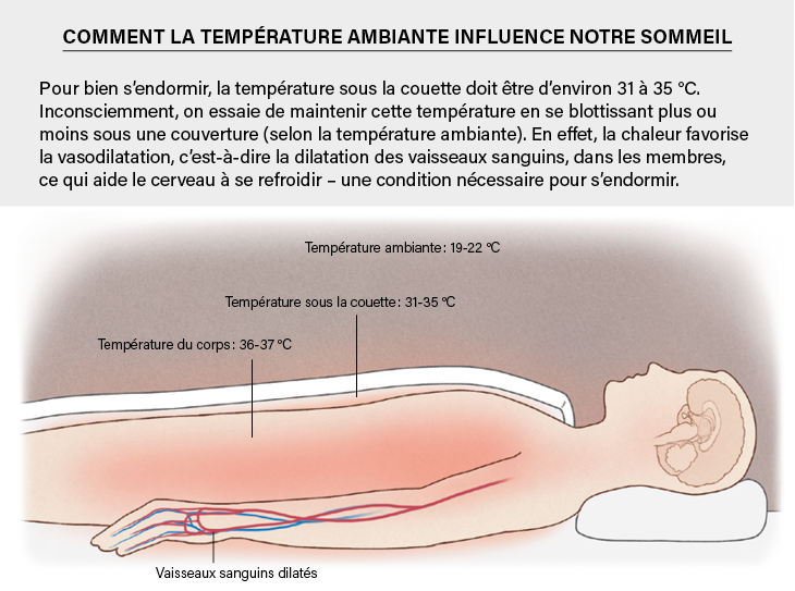 température corporelle sommeil