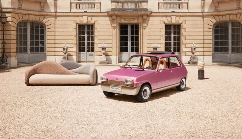 Renault 5 Diamant electric jewel for the 50th anniversary of