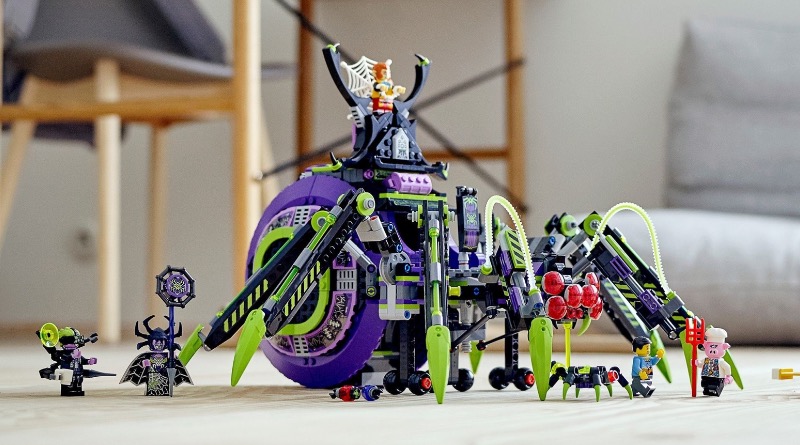 LEGO Monkie Kid Base d'arachnoïde 80022 Spider Queens en vedette
