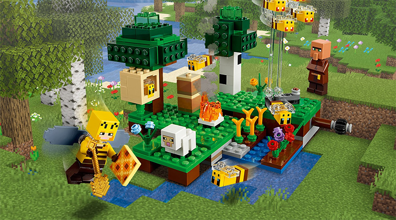 LEGO mInecraft 21165 La ferme aux abeilles en vedette