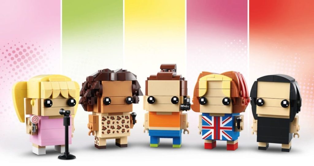 LEGO BrickHeadz 40548 Hommage aux Spice Girls 1