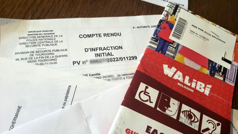 Camille filed a complaint at the Tourcoing police station against the Walibi amusement park.