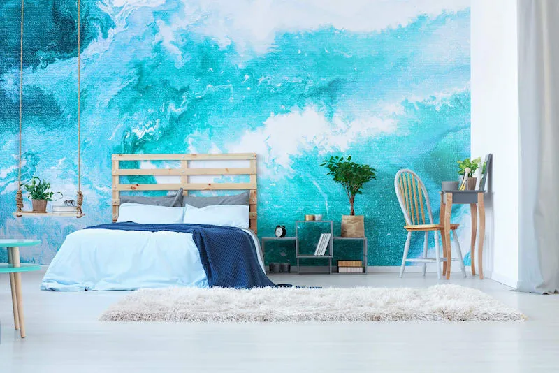 what color to paint bedroom star sign pisces sea foam