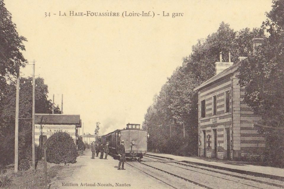 Nantes vineyards 139 years ago the train stopped at the