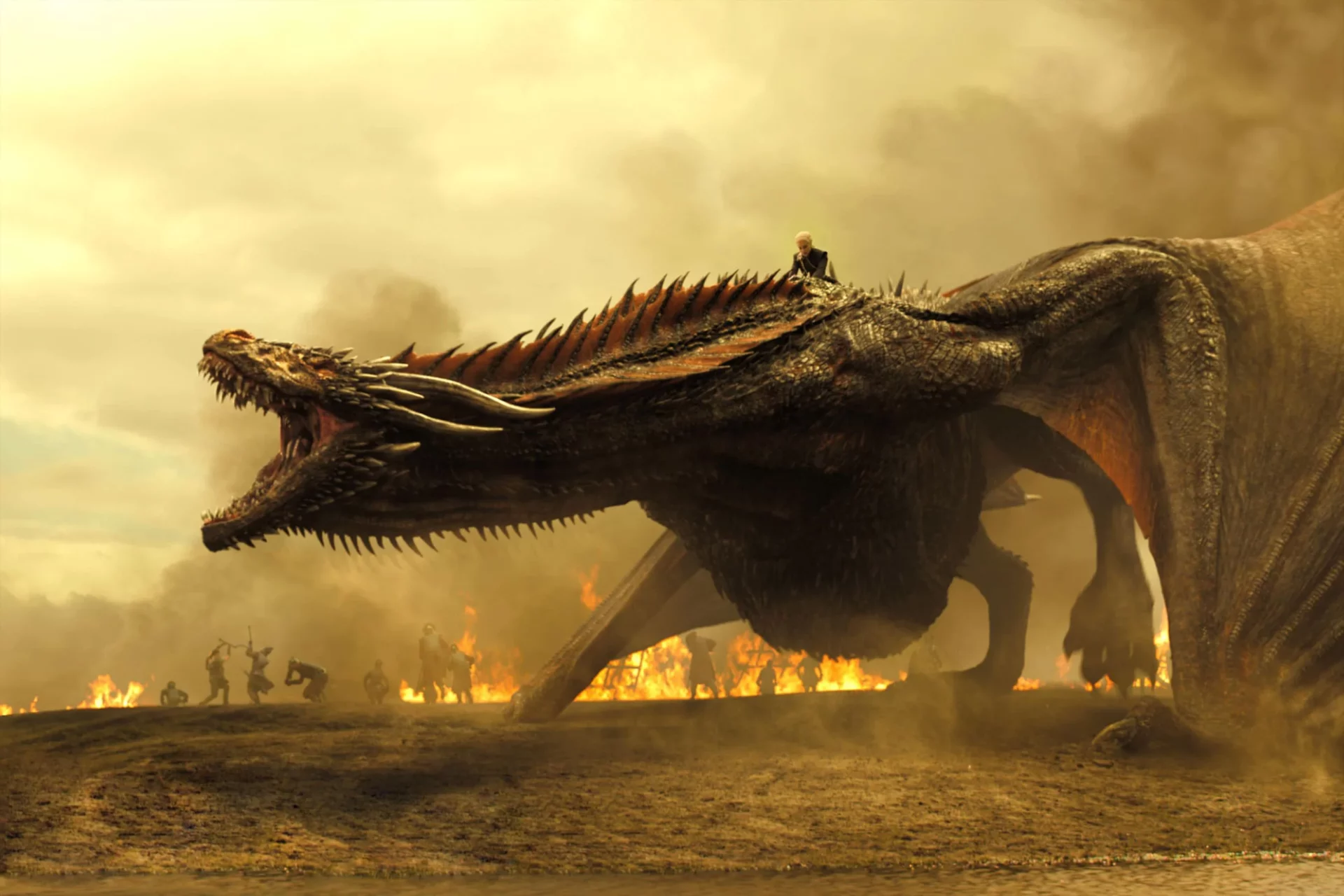Game of Thrones dragons