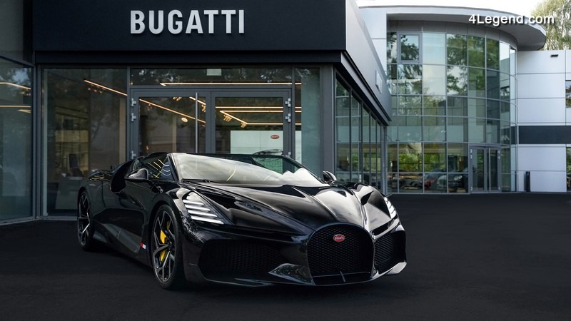 Bugatti opens a new showroom in Hamburg