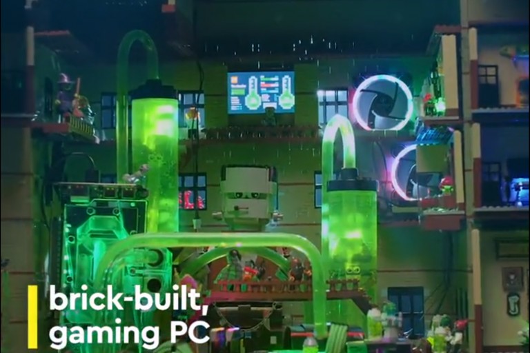 Halloween: LEGO is building its own super-powerful gaming PC, and it's beautiful!