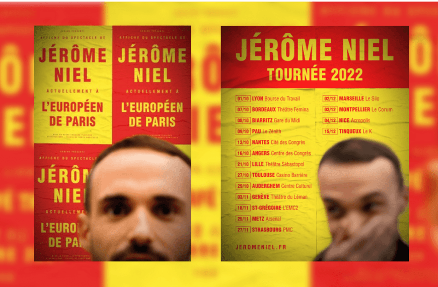 Jérôme Niel’s first show this Sunday in Angers