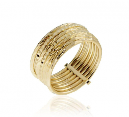 Celio Gold Plate Ring