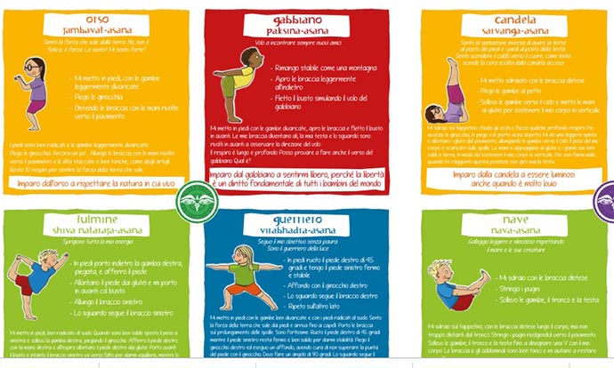 Namaste the beautiful game to introduce children to yoga