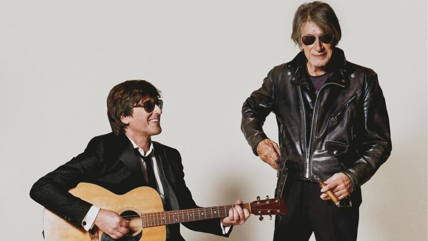 Thomas and Jacques Dutronc revisited their repertoire.  Including titles that make the history of French song like 