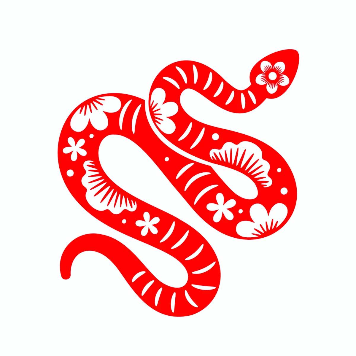 red snake chinese horscope luck and happiness number 2023