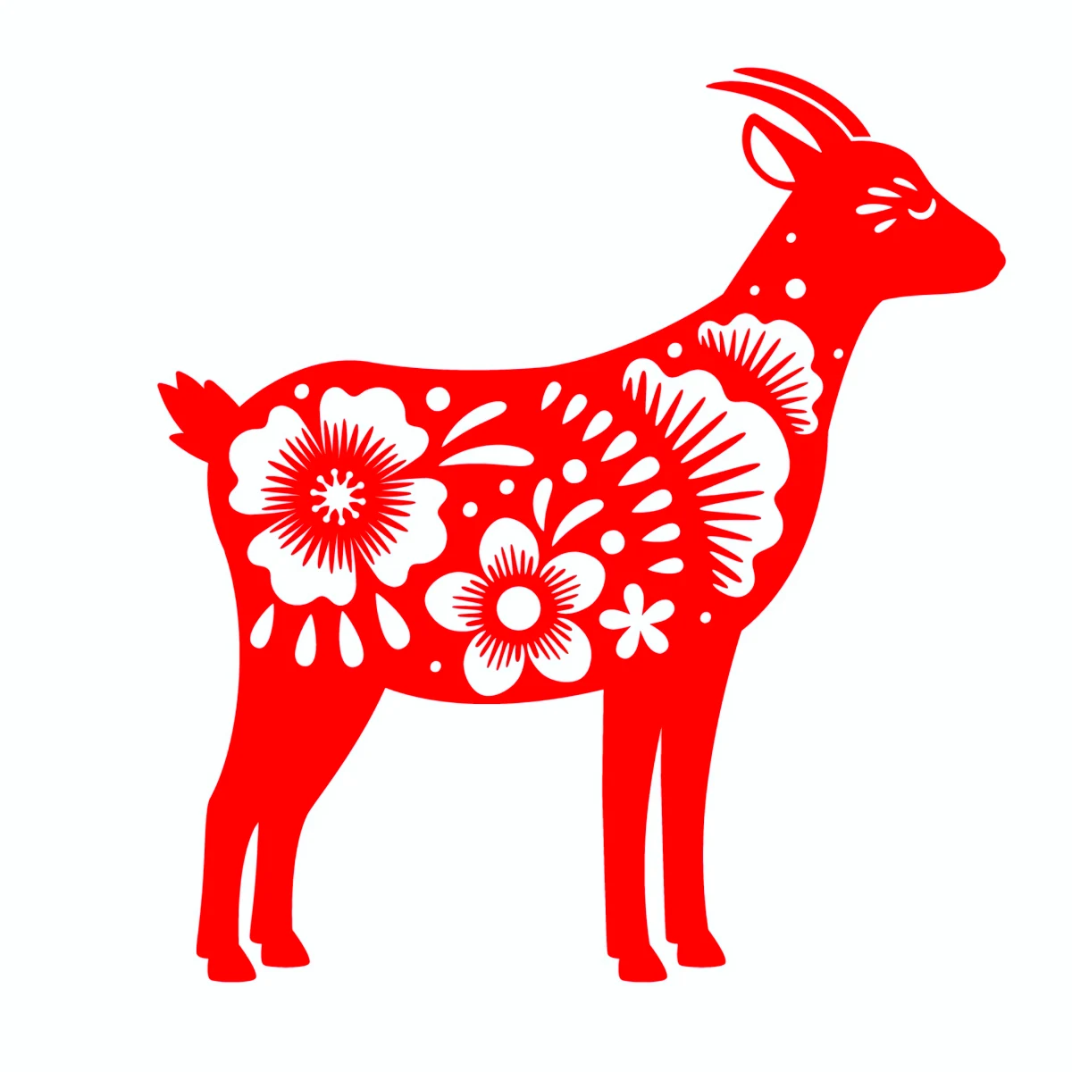 red goat chinese astrology luck and abundance numbers