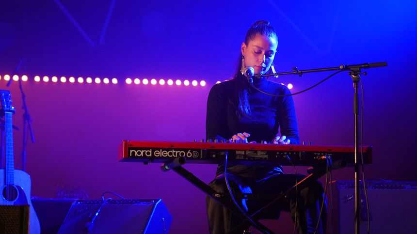 Grace Cummings at the Trans Musicales de Rennes on December 10, 2022.