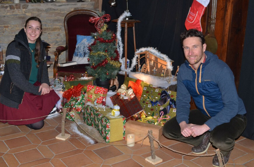 Castel’Art near La Gacilly: a Christmas show played from December 19 to 25 in Saint-Martin-sur-Oust