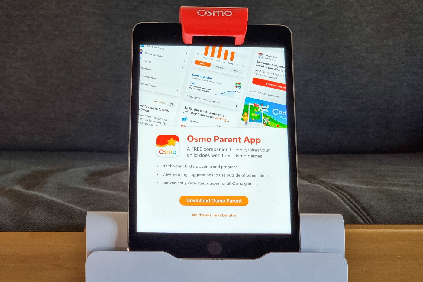 Osmo test the educational game on tablet that makes your