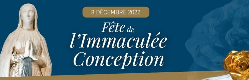 The Sanctuary of Our Lady of Lourdes celebrates the Immaculate Conception on December 8