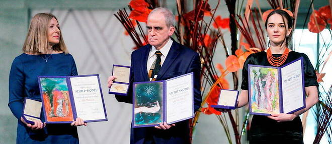 Ukraine the three Nobel Peace Prize winners call to resist