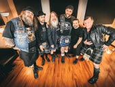 All in kilts with The Real McKenzies on January 14th at WoodStock Guitars.  DR