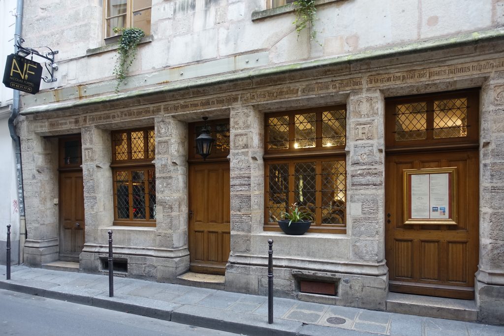 The inn of Nicolas Flamel, the most famous alchemist