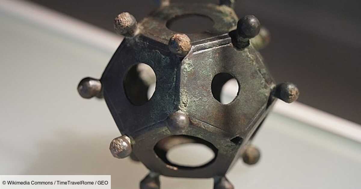 Ancient puzzle the fragment of a mysterious Roman dodecahedron discovered